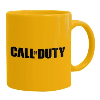 Call of Duty, Κούπα, κεραμική κίτρινη, 330ml