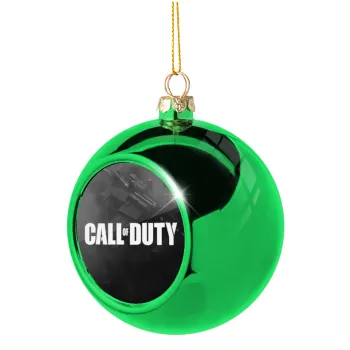 Call of Duty, Green Christmas tree ornament ball 8cm