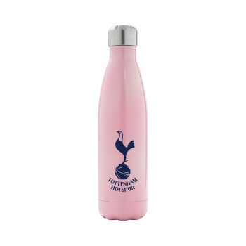 Tottenham Hotspur, Metal mug thermos Pink Iridiscent (Stainless steel), double wall, 500ml