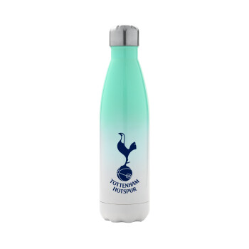 Tottenham Hotspur, Metal mug thermos Green/White (Stainless steel), double wall, 500ml