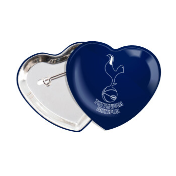 Tottenham Hotspur, Κονκάρδα παραμάνα καρδιά (57x52mm)