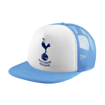 Tottenham Hotspur, Καπέλο Soft Trucker με Δίχτυ Γαλάζιο/Λευκό