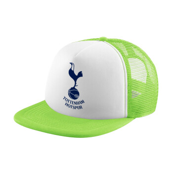 Tottenham Hotspur, Καπέλο παιδικό Soft Trucker με Δίχτυ Πράσινο/Λευκό