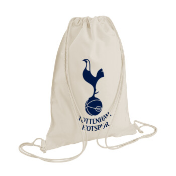 Tottenham Hotspur, Backpack bag GYMBAG natural (28x40cm)