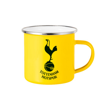 Tottenham Hotspur, Yellow Enamel Metallic Cup 360ml