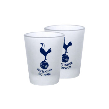 Tottenham Hotspur, Σφηνοπότηρα γυάλινα 45ml του πάγου (2 τεμάχια)