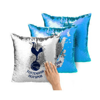 Tottenham Hotspur, Μαξιλάρι καναπέ Μαγικό Μπλε με πούλιες 40x40cm περιέχεται το γέμισμα