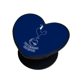 Tottenham Hotspur, Phone Holders Stand  καρδιά Μαύρο Βάση Στήριξης Κινητού στο Χέρι