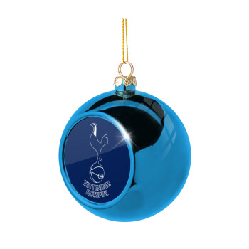 Tottenham Hotspur, Blue Christmas tree ball ornament 8cm