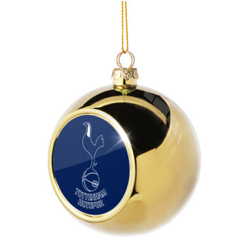 Tottenham Hotspur, Χριστουγεννιάτικη μπάλα δένδρου Χρυσή 8cm