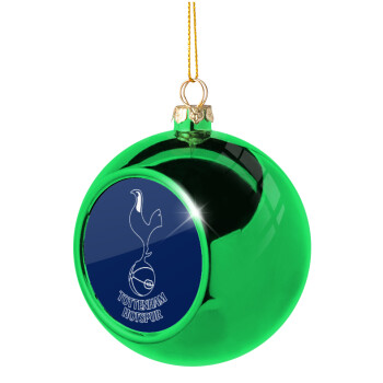 Tottenham Hotspur, Χριστουγεννιάτικη μπάλα δένδρου Πράσινη 8cm