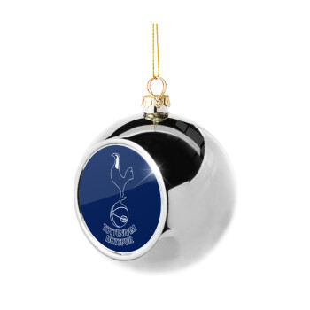 Tottenham Hotspur, Χριστουγεννιάτικη μπάλα δένδρου Ασημένια 8cm