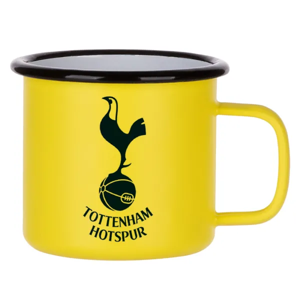 Tottenham Hotspur — Κούπα Μεταλλική εμαγιέ ΜΑΤ Κίτρινη 360ml