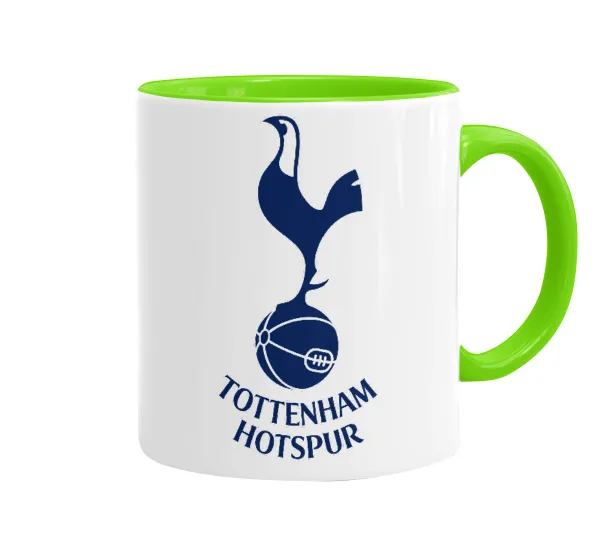 Tottenham Hotspur — Mug colored light green, ceramic, 330ml