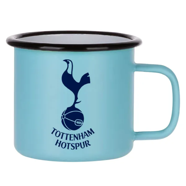 Tottenham Hotspur — Κούπα Μεταλλική εμαγιέ ΜΑΤ σιέλ 360ml