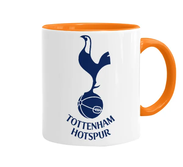 Tottenham Hotspur — Κούπα χρωματιστή πορτοκαλί, κεραμική, 330ml