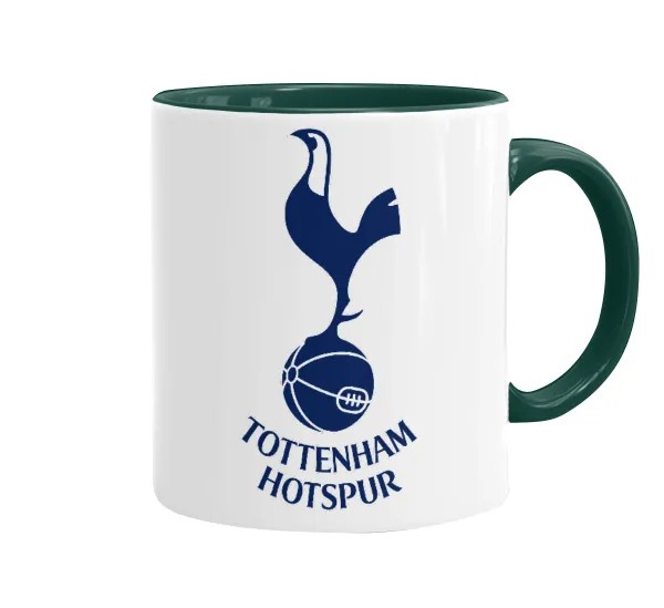 Tottenham Hotspur — Κούπα χρωματιστή πράσινη, κεραμική, 330ml