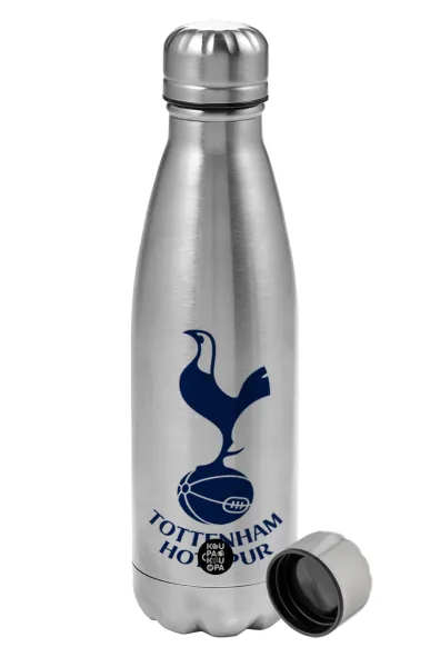 Tottenham Hotspur — Μεταλλικό παγούρι νερού, ανοξείδωτο ατσάλι, 750ml