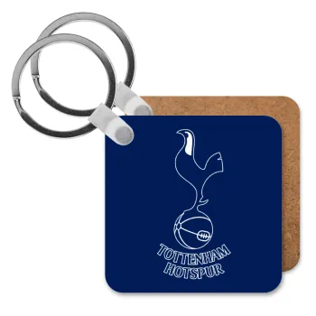 Tottenham Hotspur, Μπρελόκ Ξύλινο τετράγωνο MDF