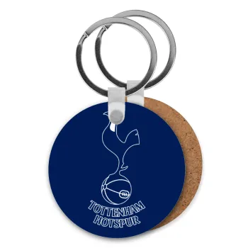 Tottenham Hotspur, Μπρελόκ Ξύλινο στρογγυλό MDF Φ5cm