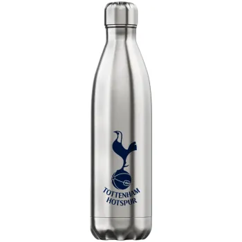 Tottenham Hotspur, Μεταλλικό παγούρι θερμός Inox (Stainless steel), διπλού τοιχώματος, 750ml