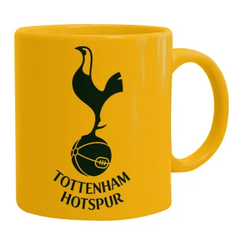 Tottenham Hotspur, Κούπα, κεραμική κίτρινη, 330ml