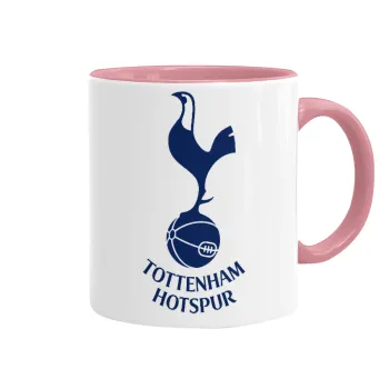 Tottenham Hotspur, Κούπα χρωματιστή ροζ, κεραμική, 330ml