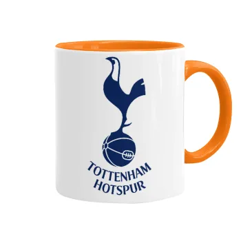 Tottenham Hotspur, Κούπα χρωματιστή πορτοκαλί, κεραμική, 330ml