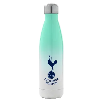 Tottenham Hotspur, Metal mug thermos Green/White (Stainless steel), double wall, 500ml