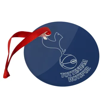 Tottenham Hotspur, Christmas ornament glass 9cm