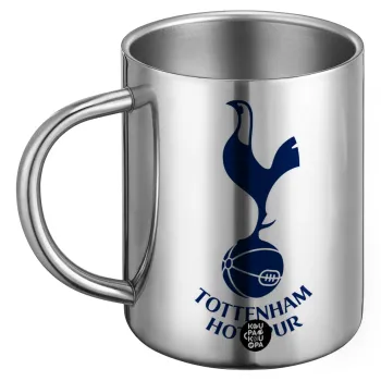 Tottenham Hotspur, Ανοξείδωτη Μεταλλική Κούπα 450ml - Διπλού Τοιχώματος