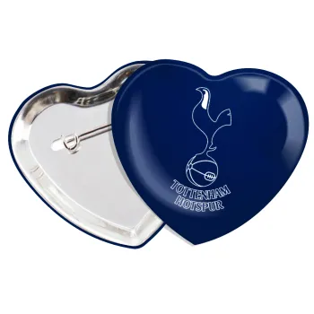Tottenham Hotspur, Κονκάρδα παραμάνα καρδιά (57x52mm)