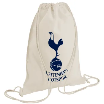 Tottenham Hotspur, Backpack bag GYMBAG natural (28x40cm)