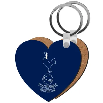 Tottenham Hotspur, Μπρελόκ Ξύλινο καρδιά MDF