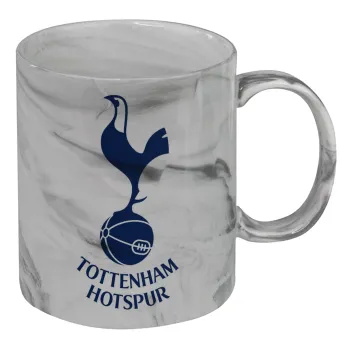 Tottenham Hotspur, Mug ceramic marble style, 330ml