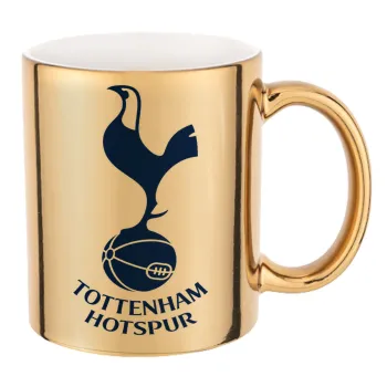 Tottenham Hotspur, Κούπα κεραμική, χρυσή καθρέπτης, 330ml