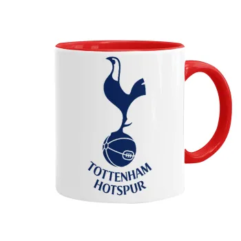 Tottenham Hotspur, Mug colored red, ceramic, 330ml