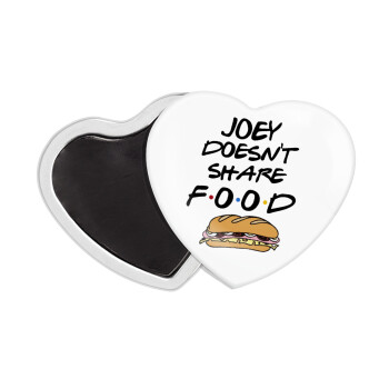 Joey Doesn't Share Food, Μαγνητάκι καρδιά (57x52mm)