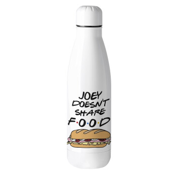 Joey Doesn't Share Food, Μεταλλικό παγούρι θερμός (Stainless steel), 500ml