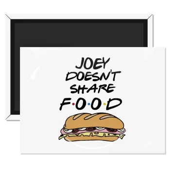Joey Doesn't Share Food, Ορθογώνιο μαγνητάκι ψυγείου διάστασης 9x6cm