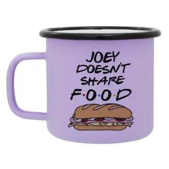 Joey Doesn't Share Food, Κούπα Μεταλλική εμαγιέ ΜΑΤ Light Pastel Purple 360ml