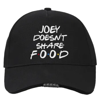 Joey Doesn't Share Food, Work & Activity LED Light Cap – Perfect for Night & Low Light Conditions (100% COTTON, ADULT, UNISEX)