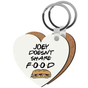 Joey Doesn't Share Food, Μπρελόκ Ξύλινο καρδιά MDF