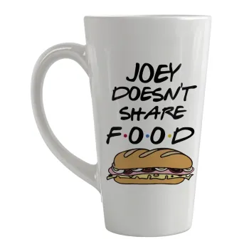 Joey Doesn't Share Food, Κούπα κωνική Latte Μεγάλη, κεραμική, 450ml