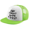 Adult Soft Trucker Hat with Mesh GREEN/WHITE (POLYESTER, ADULT, ONE SIZE)