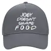 Ultimate Adult Hat Grey, (100% COTTON DRILL, ADULT, UNISEX, ONE SIZE)