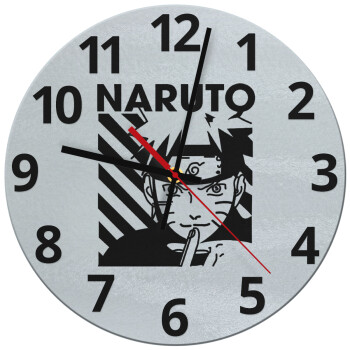 Naruto uzumaki, Ρολόι τοίχου γυάλινο (30cm)