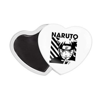 Naruto uzumaki, Μαγνητάκι καρδιά (57x52mm)
