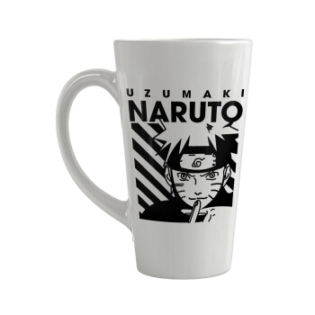 Naruto uzumaki, Κούπα κωνική Latte Μεγάλη, κεραμική, 450ml