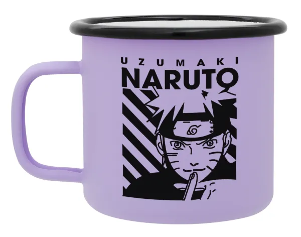 Naruto uzumaki — Κούπα Μεταλλική εμαγιέ ΜΑΤ Light Pastel Purple 360ml